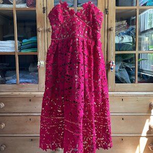 Self Portrait Azalea Dress - Pink